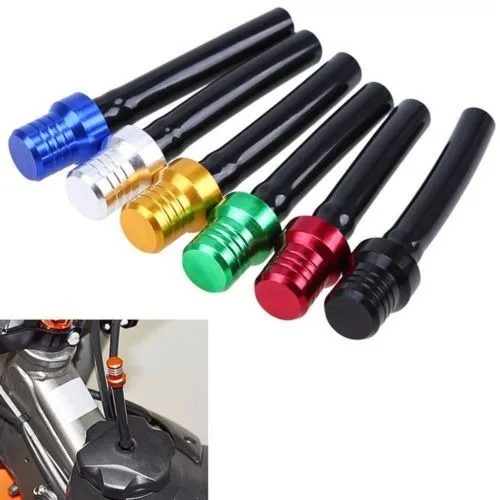 

TDPRO 6Pcs CNC ATV Dirt Bike Pit Motorcycle New Gas Fuel Tank Cap Valve Vent Breather Hose Black White Anti Reverse Tube Pipe