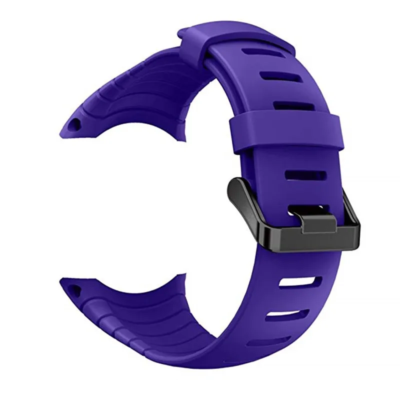 Rubber Replacement Watch Band for Suunto Core Smart Watch with Metal Clasp Small Large  (10)