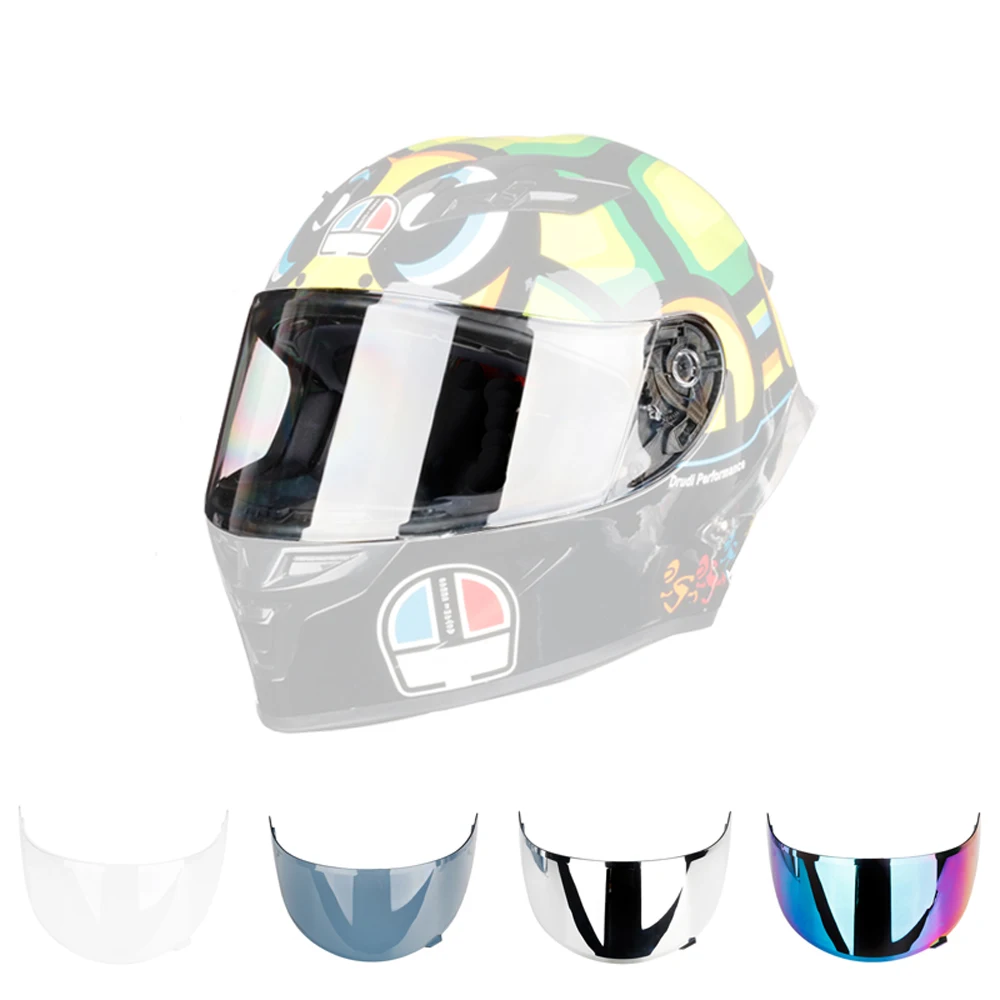 

Chrome Colorful Visor Lens for 0700E Full Face Motorcycle Helmet