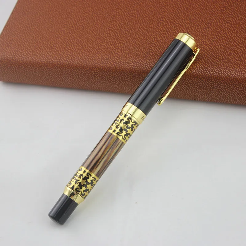 Fountain Pen Metal coffee color 0.5 Iridium Rollerball Nib 0.5mm Nib Gift Pens Set Fountain Pen Metal coffee color 0.5 Iridium Rollerball Nib 0.5mm Nib Gift Pens Set