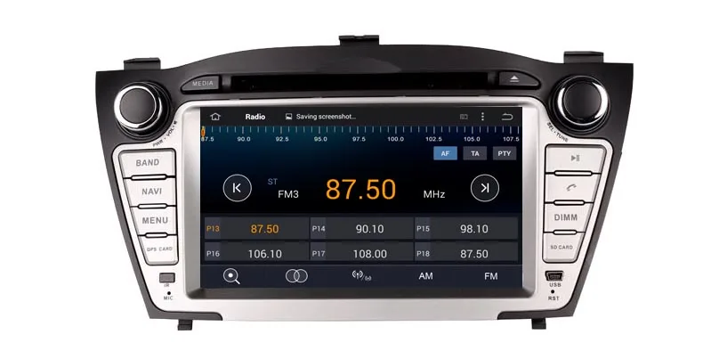 Excellent 7inch double din car dvd multimedia player for HYUNDAI TUCPON IX35 TUCPON IX 2009-2015 android 9.0 PX6 6core 4G+64G 1
