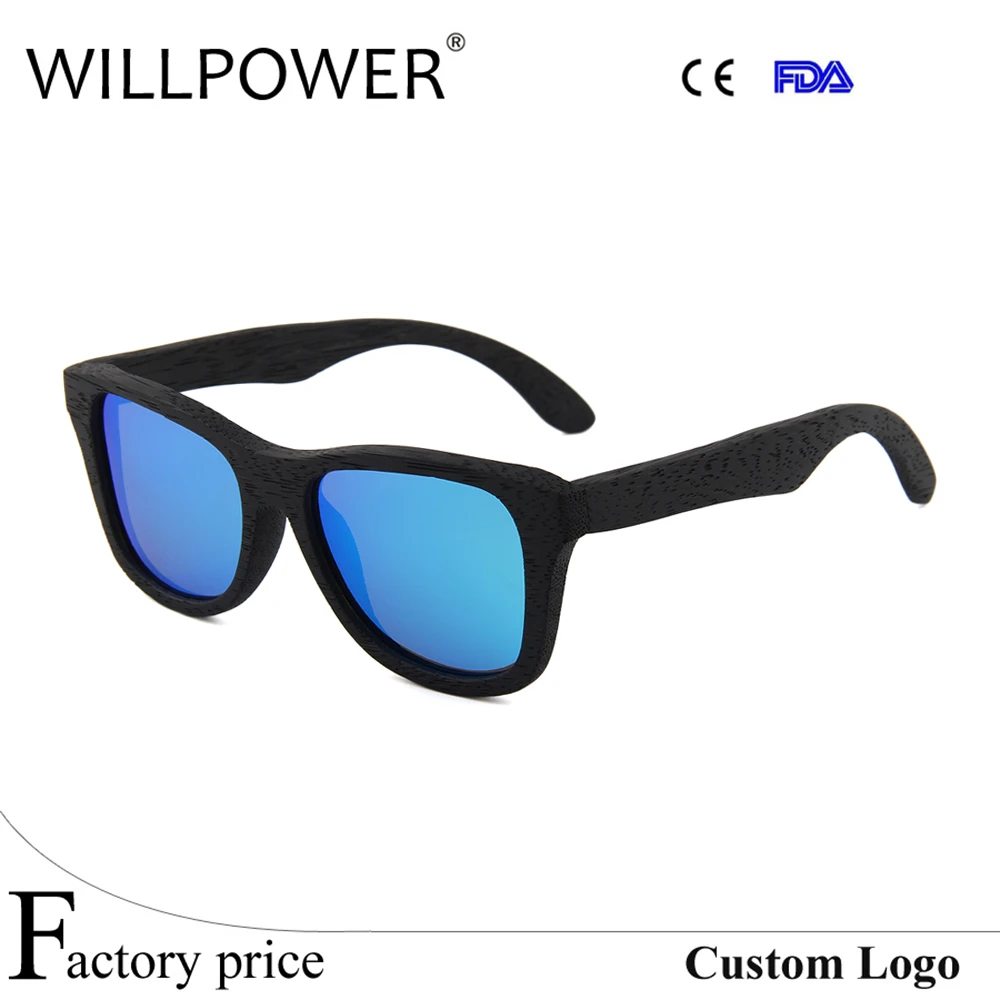 

2017 New Bamboo Sunglasses Men Wooden Sun Glasses Women Brand Designer Handmade Mirror Original Wood Sunglasses Polarized