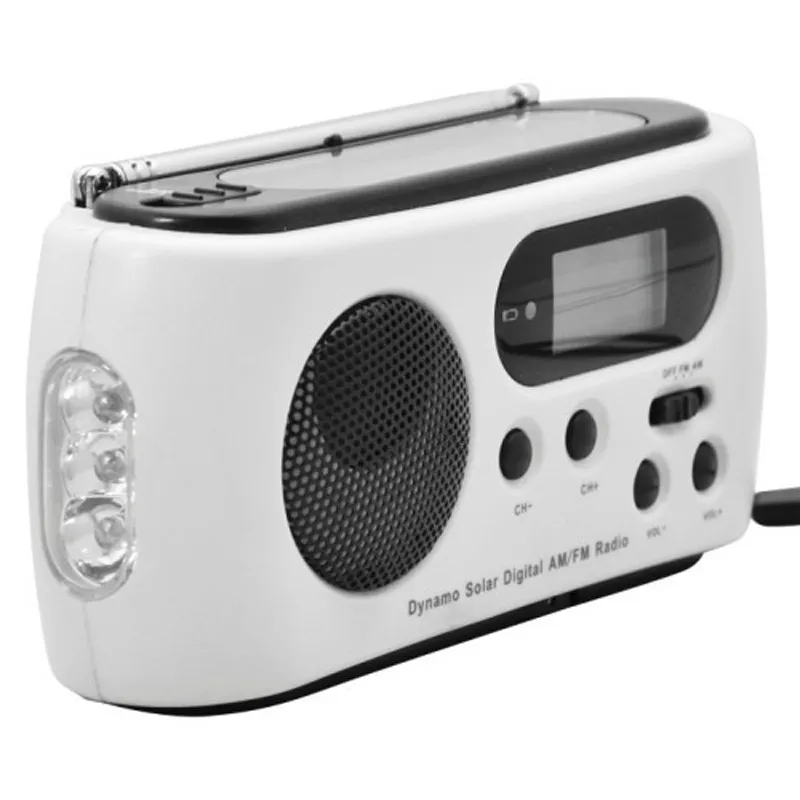 Мощность ED цифровой am/fm Радио многофункциональный мини Портативный Солнечный