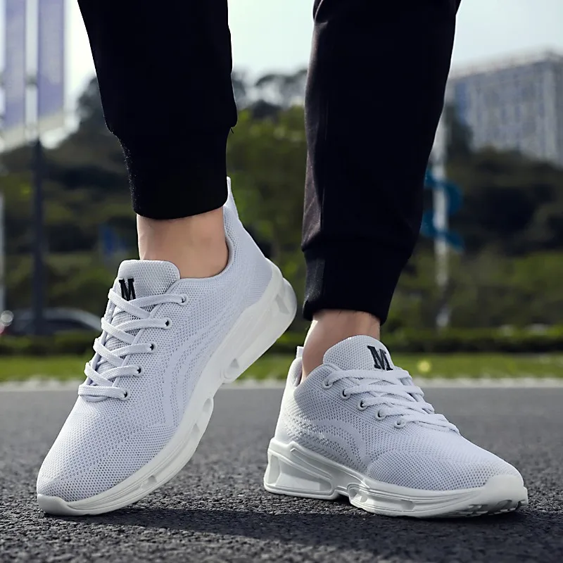 JINBEILEE Net Men's Shoes Breathable Sports Casual Running Net Shoes Men's Trend Wild Skateboarding Shoes  Cushioning