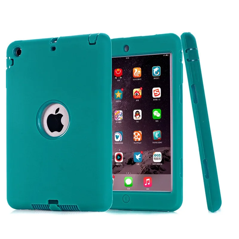 Eco-friendly Baby Safe Case For Apple IPad Mini Case Kids Shockproof TPU PC Tablet Case For IPad Mini 2 Mini 3 Mini 1 Cover (1)
