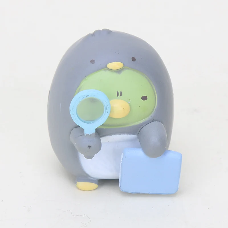 Милая серия Putitto Sumikkogurashi фигурка игрушки белый медведь кошка Пингвин ящерица животное мини-фигурка ПВХ игрушки для украшения чашки