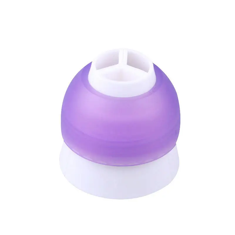 

Tri-color Cream Coupler Cake Decorating Tools Icing Piping Pastry Bag Nozzle Converter Cupcake Fondant Cookie New