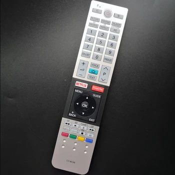 

New Original CT-8536 For Toshiba TV Remote Control With Voice Netflix Google Play Functions Controller