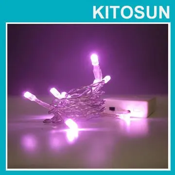 

Sale batteries operated Multi color led cord light holiday decor bright LED bulbs