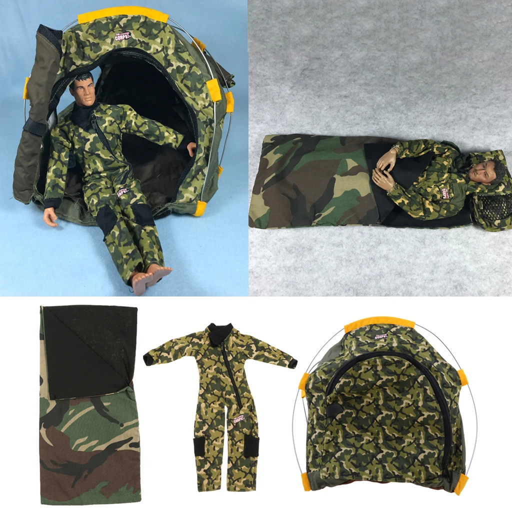 Mini Outdoor Camping Zelt Für 28 30cm Soldaten Puppen Zubehör Camouflage Mini Outdoor Camping Zelt Für 28 30cm Soldaten Puppen Zubehör Camouflage