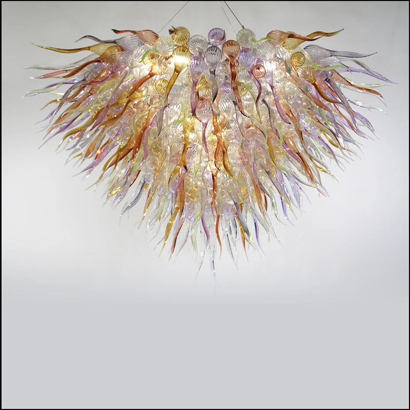 Murano soplado vidrio burbujas luces de techo decoración moderna del