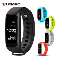 2017 LEMFO L30t bluetooth умный браслет динамические пульса монитор цветной tft-lcd экран смарт-браслет для ios android смартфона