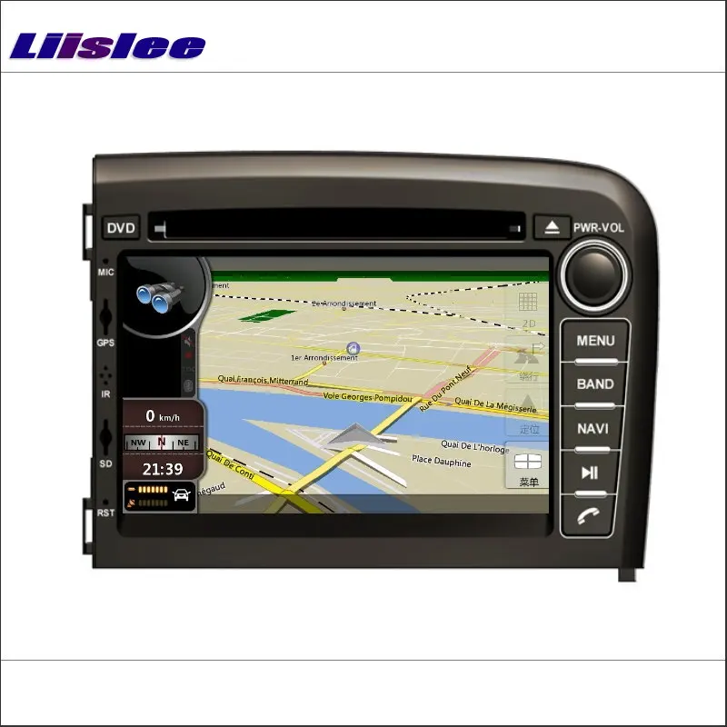 Liislee для Volvo S80 1999-2006 автомобильный Радио CD dvd-плеер gps Nav Navi Карта Навигация Аудио и видео стерео мультимедийная система