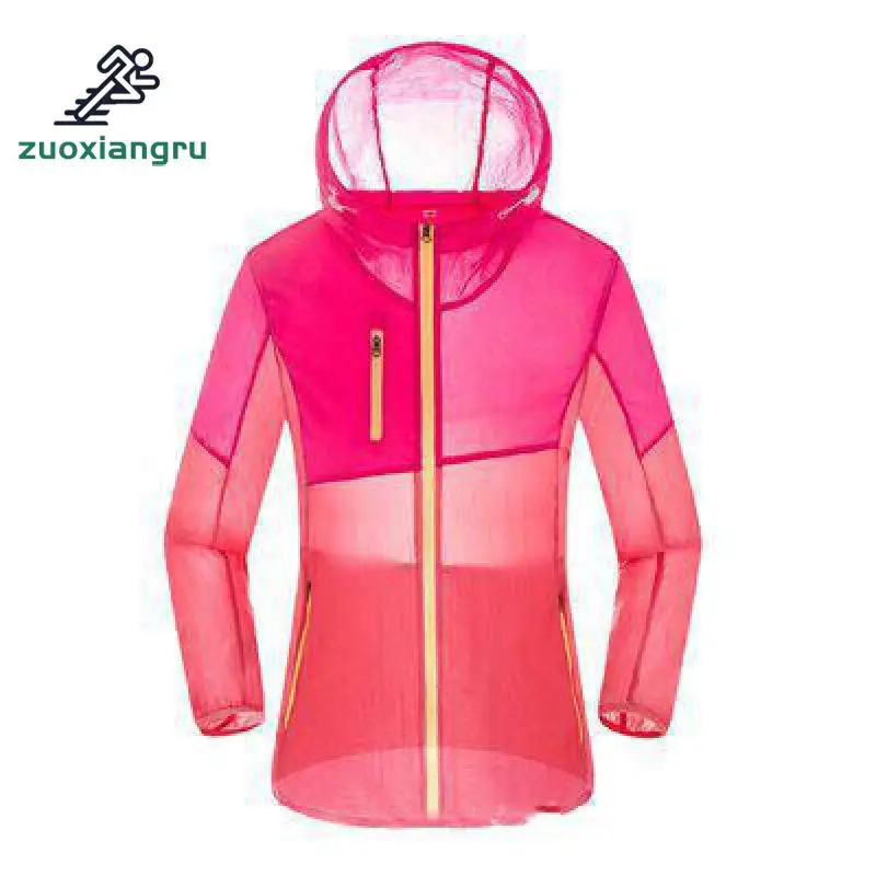 

Zuoxiangru Lovers Waterproof Jacket Men Women Spring Summer Sun Uv Protection Outdoor Coat Sport Running Fishing Hiking Jacket