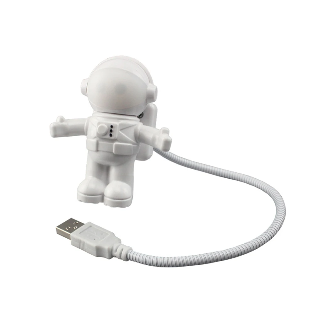 Ночсветильник spaceman астронавт usb светодиодный регулируемый милый ночсветильник