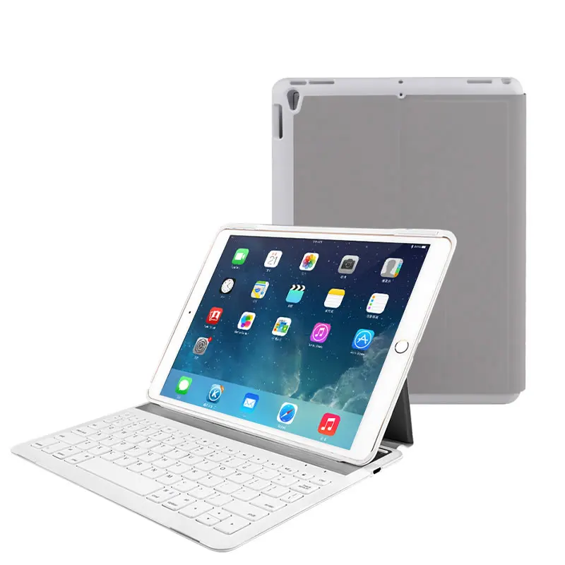 

Mini Wireless Bluetooth Keyboard For New iPad 2017 2018 9.7 inch Smart wake/sleep Stand Case For iPad Air 1 2 Pro 9.7 inch Shell