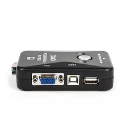 KVM конвертер, USB мультикомпьютер VGA конвертер кабель, монитор, клавиатура, мышь, принтер обмен