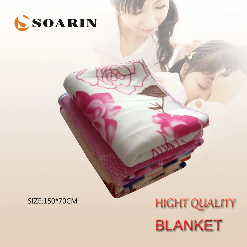 

SOARIN Electric Blanket 150x70cm Electric Heating Blanket Plush Single Manta Electrica 220v Mattress Heated Blanket Body Warmer