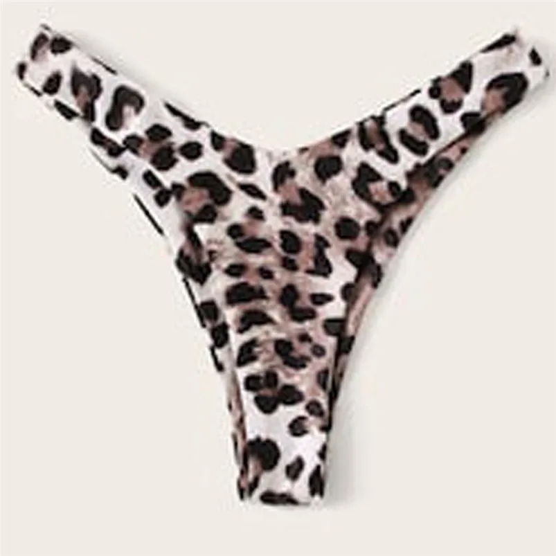 Women Sexy Leopard Print Swimwear Bathing Beachwear Swimming Shorts Accessories Bathing Swimwear Brief Trunks 30JU26 (9)