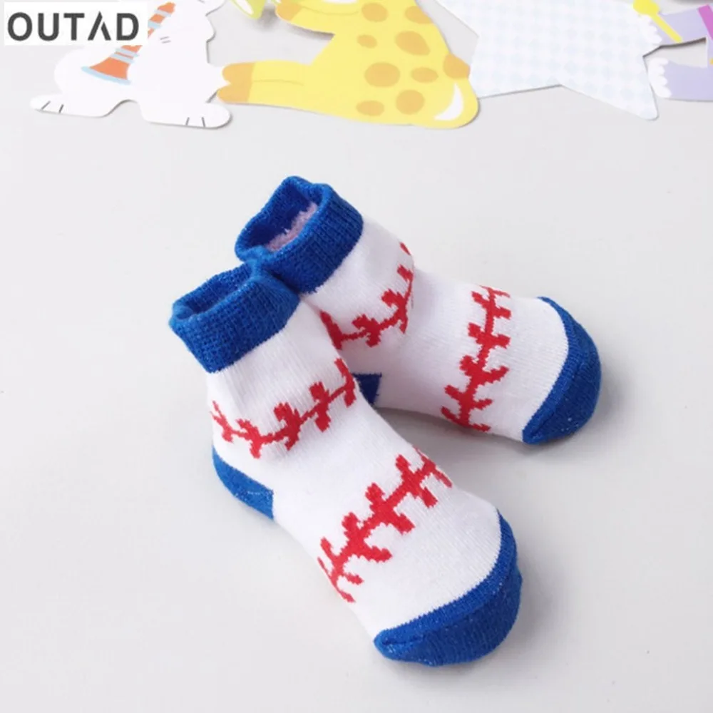 OUTAD Newborn Baby Sporty Baseball Pattern Design Cartoon Baby Infant