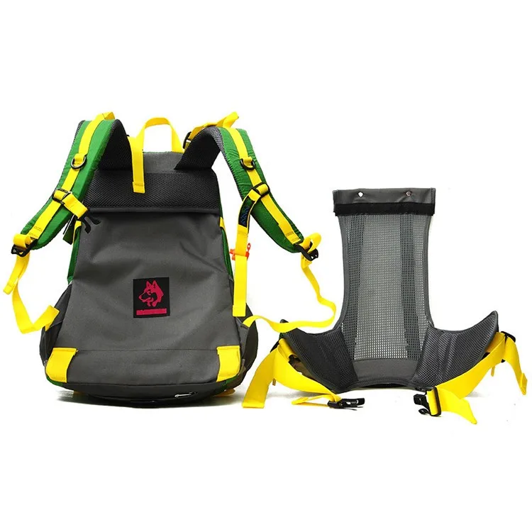 45л синий/желтый/бордовый наружное снаряжение дорожная сумка нейлоновый походный рюкзак для кемпинга