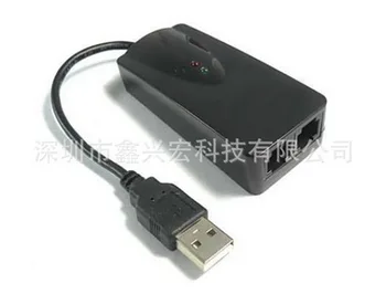 

by dhl or fedex 50pcs USB Fax Modem External 56K Data V9.0 2ports Ethernet Phone for Win9X/ME/2000/VISTA/W8