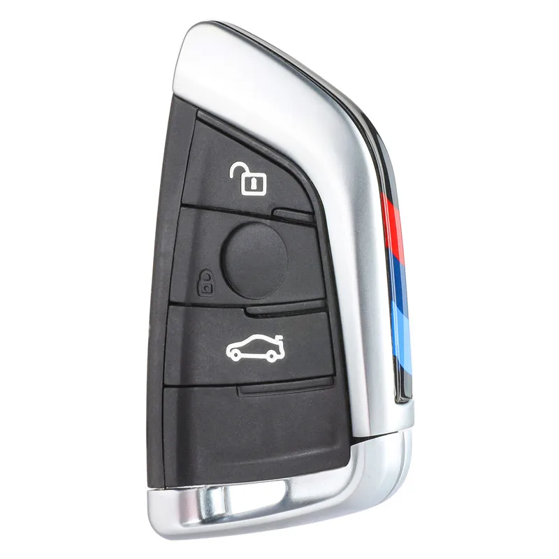 KEYECU OEM Replacement Modified Smart Remote key Fob 315/434MHz 3 Button for BMW F Series CAS4+/FEM FCC: KR55WK49863