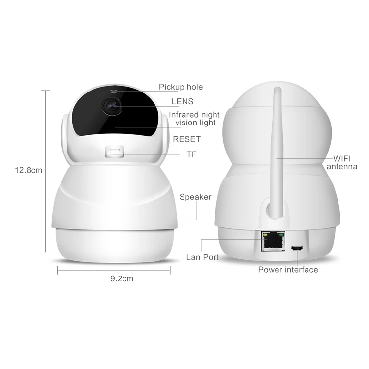 Yobang безопасности 1MP smart cctv Wi Fi IP камера 1080 P беспроводной товары теле и
