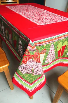 

Free shipping-Christmas relaxing holiday Continental cloth tablecloth