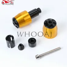 22 мм CNC алюминиевая универсальная рукоятки мотоцикла концы руля крышки для Kawasaki ninja 77r ZX-9R ZX-10R