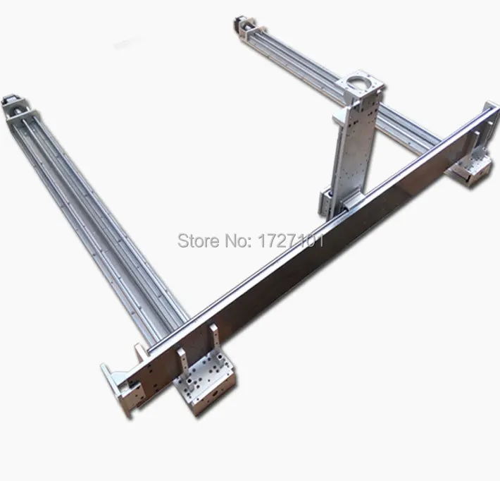 KR100 SBR cylindrical guide rail Four axis gantry linear slide tabel module