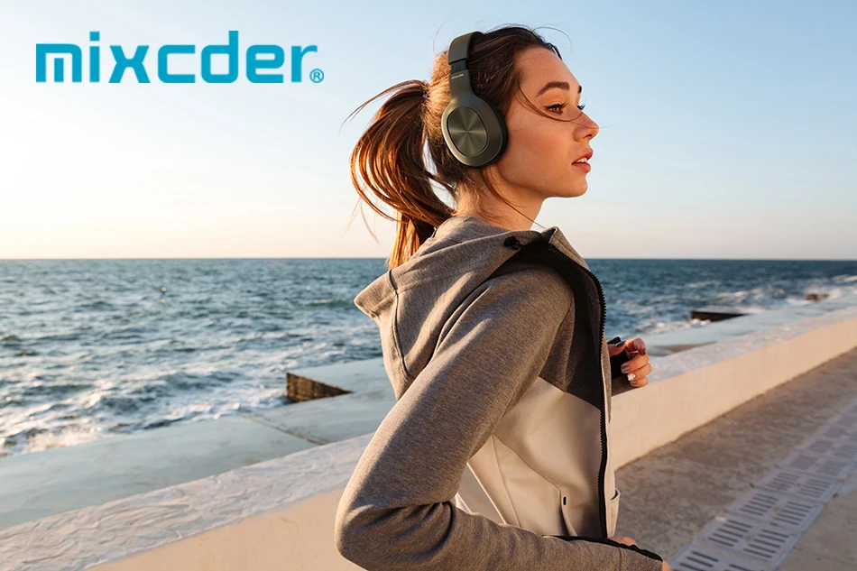 Mixcder HD901 беспроводной Bluetooth наушники стерео портативные наушники с микрофоном TF карты Проводная Складная гарнитура для телефона