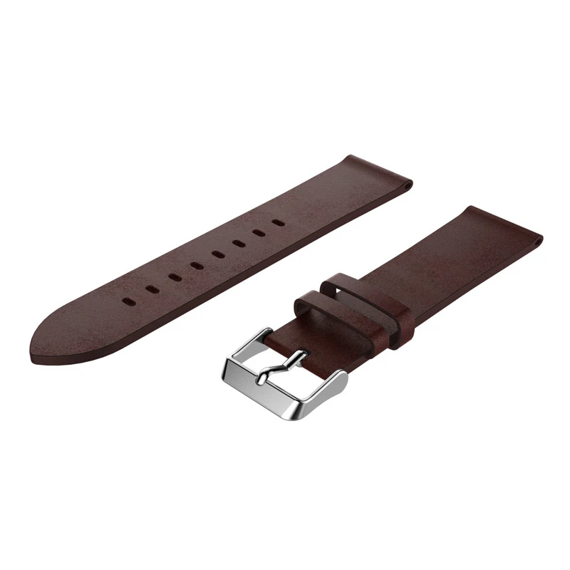 

22mm Leather watch strap Band for Samsung Gear S3 galaxy watch 46mm strap for Huami Amazfit Stratos 2 2S bracelet watchbands