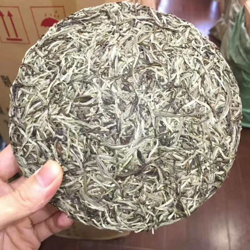 300g Chinese Fujian Old Fuding White Tea Cake Natural Organic White Tea