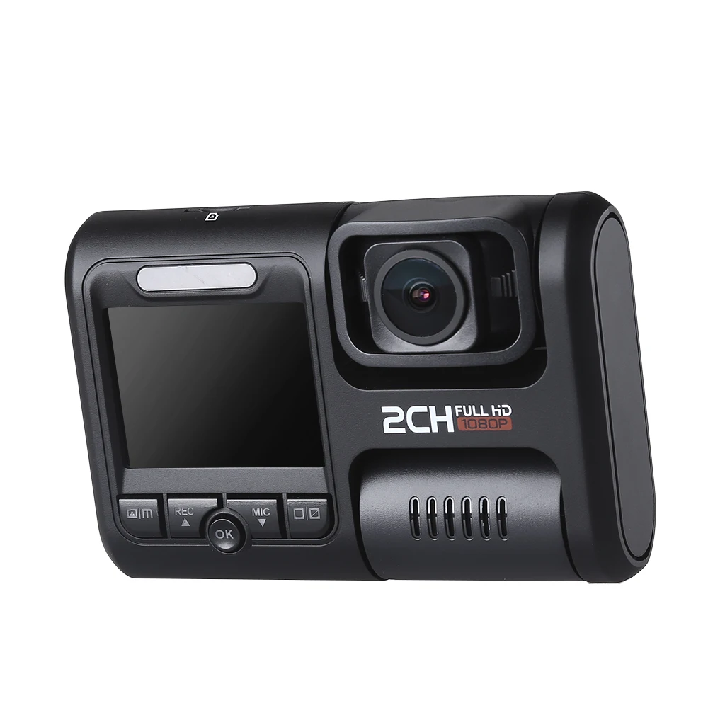 Автомобильный Dvr gps два видеорегистратора 1080 P вождения записывающая видеокамера