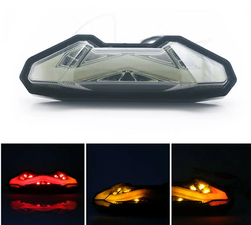 

Motorcycle LED Tail Light Turn Signals For Yamaha MT-09/FZ 09 Tracer 14-16