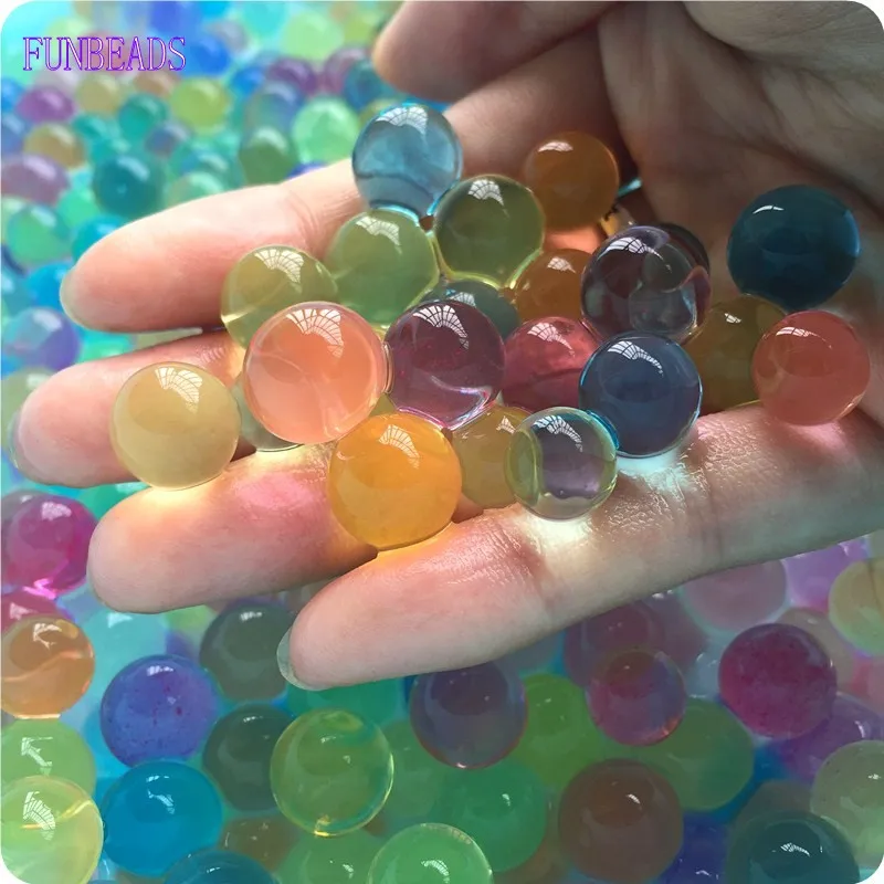

500g/lot 1.5-3mm Small size Dry Crystal Soil Water Beads Mud Grow Magic Kids' Toy Jelly Balls Wedding Home Decoration SJ1.5-3