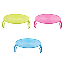 4 в 1 микроволновая печь Пластиковая Подставка Полка мини Отопление еда лоток охлаждающая Стойка Многофункциональный кухонный инструмент XH8Z JY16