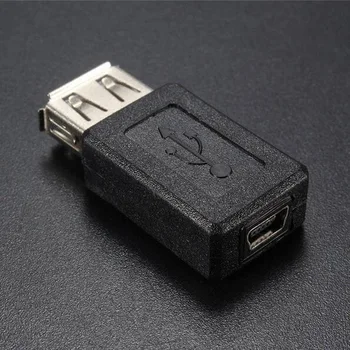 

High Speed USB 2.0 Type A Female to Mini USB 5pin B Female Converter Connector Charger Transfer Data sync Charging Adapter