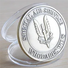 NEW Kill Or Capture - Special Air Service SAS Who Dares Wins - Bronze Challenge Coin, free shipping, who dares wins