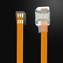 Микро карта обратная передача в SIM карту, преобразователь-адаптер прозрачное открытое устройство универсальное для старого телефона Android