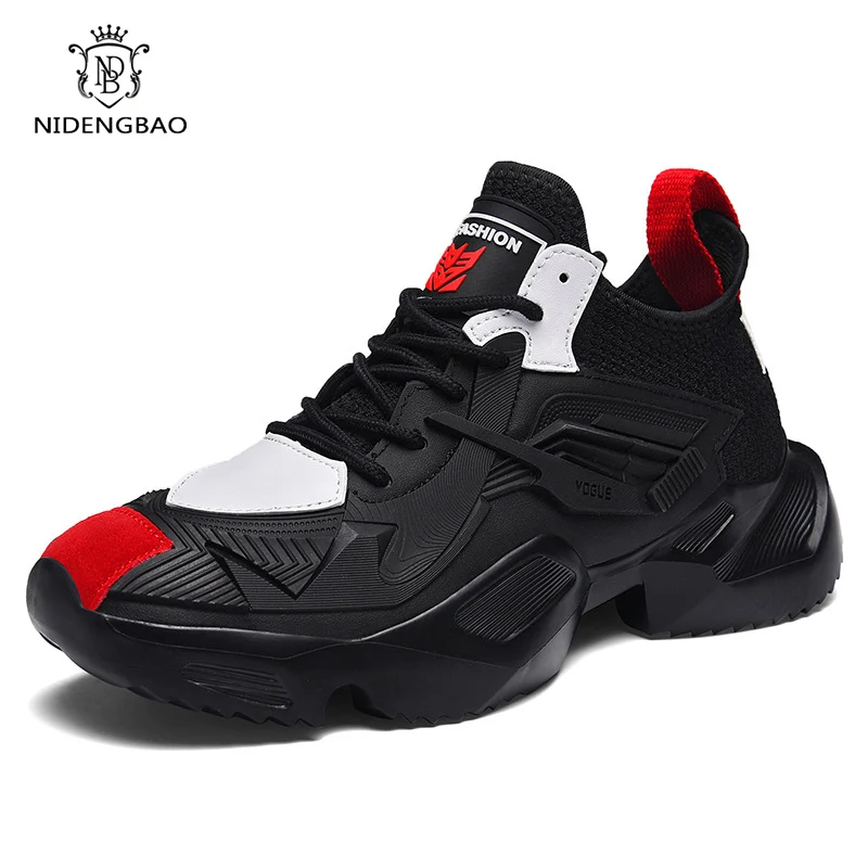 

Summer Youth Men Shoes Fashion Casual Shoes For Man Comfortable Zapatos Hombre Thick Bottom Hot Sale Male Clunky Dad Sneakers
