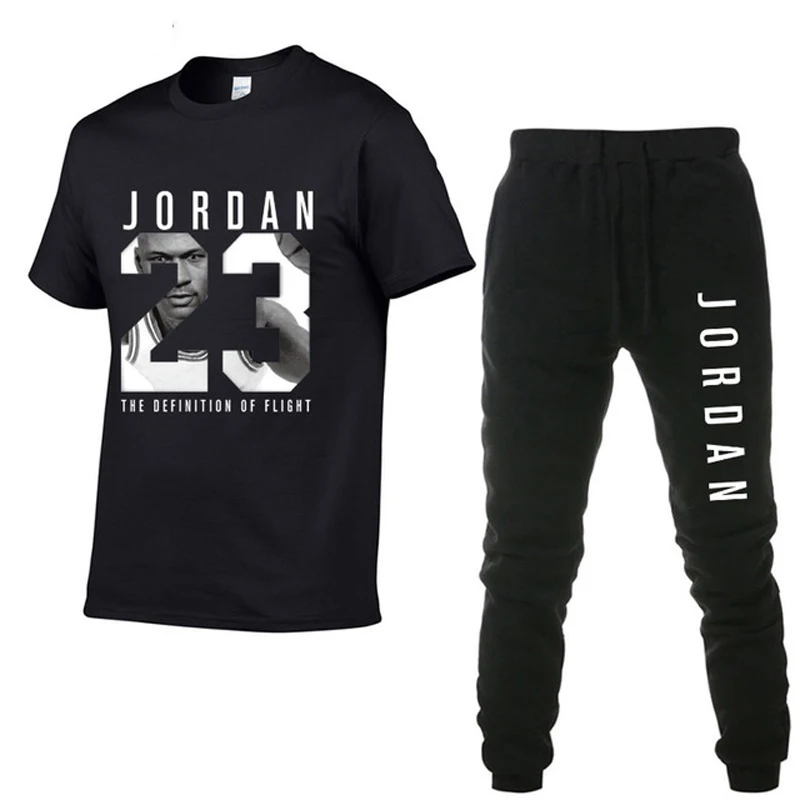 

Men's Sets T Shirts+pants men Brand clothing Two piece suit tracksuit Fashion Casual Shirts Gyms Workout Fitness Sets