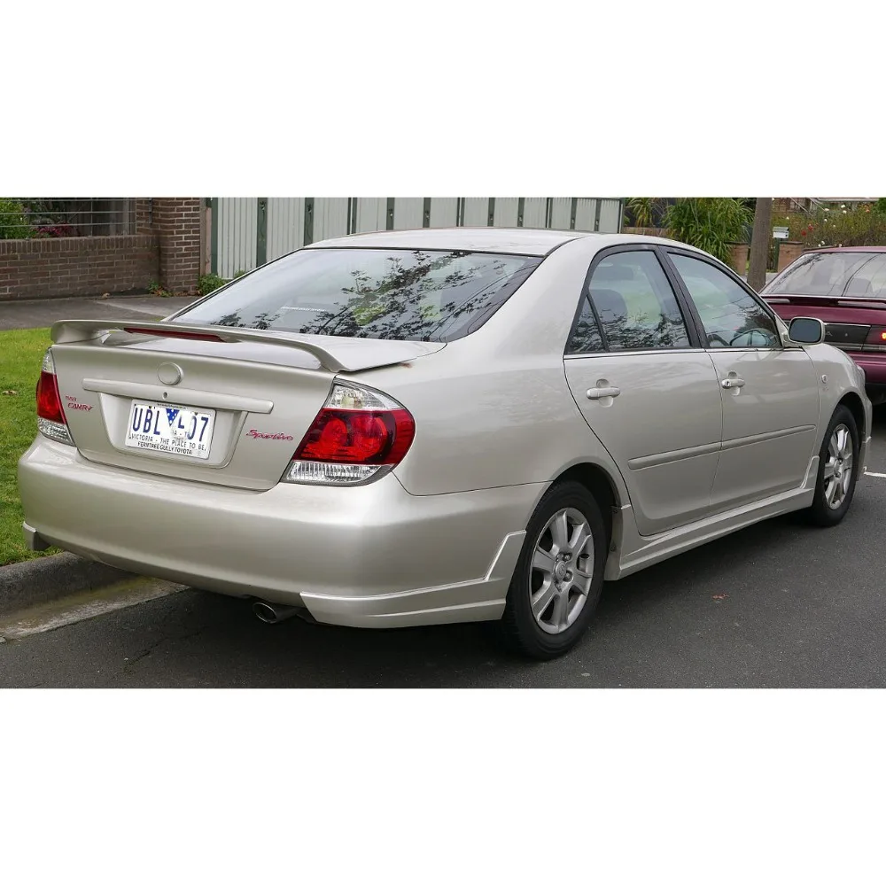 2 шт. ABS Хромированная Автомобильная крышка фары для Toyota VX30 CAMRY 2002-2006 декоративная передняя фара для вашего автомобиля