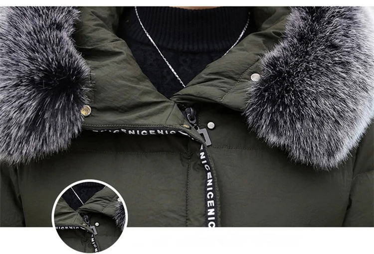 Old Ages Women Long Jackets Winter Cotton Padded Thickened Coat For Grandma Plus Size 4XL Warm Jackets Aged Ladies Overcoat CH594 (6)