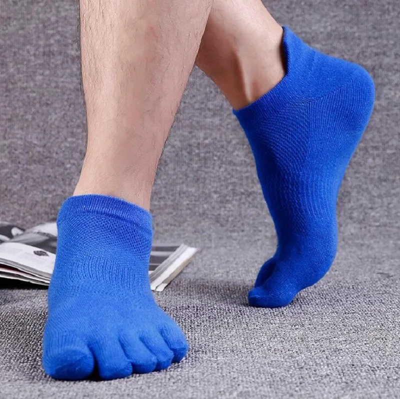 socks ship ankle toe cotton Polyester simple breathable for men man