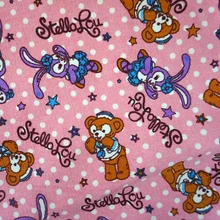 90*145 см Ткань, холст для пэчворка медведь Даффи ткань для ткани Дети Домашний текстиль школьная сумка для шитья