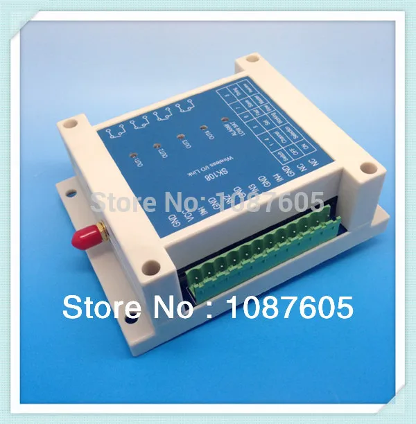 2pcs/lot Long range 3Km 4 relays 433mhz wireless