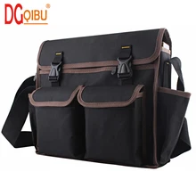 Электрика инструменты 600d Оксфорд сумка для инструментов большая емкость ремонт водонепроницаемые сумки хранение для электриков инструменты плечевой ремень