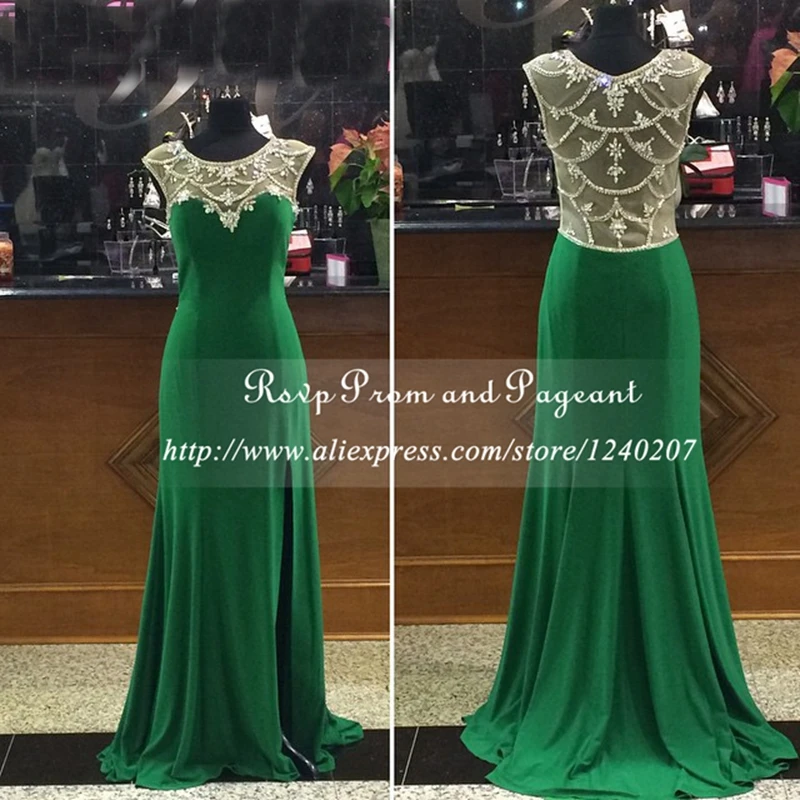 Online Buy Wholesale emerald green prom dress from China emerald green